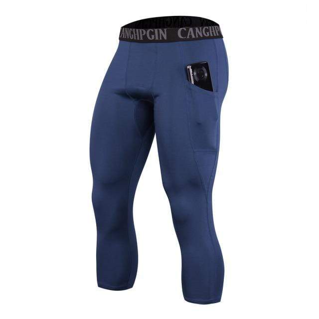 Men's Leg Compression Capri Legging