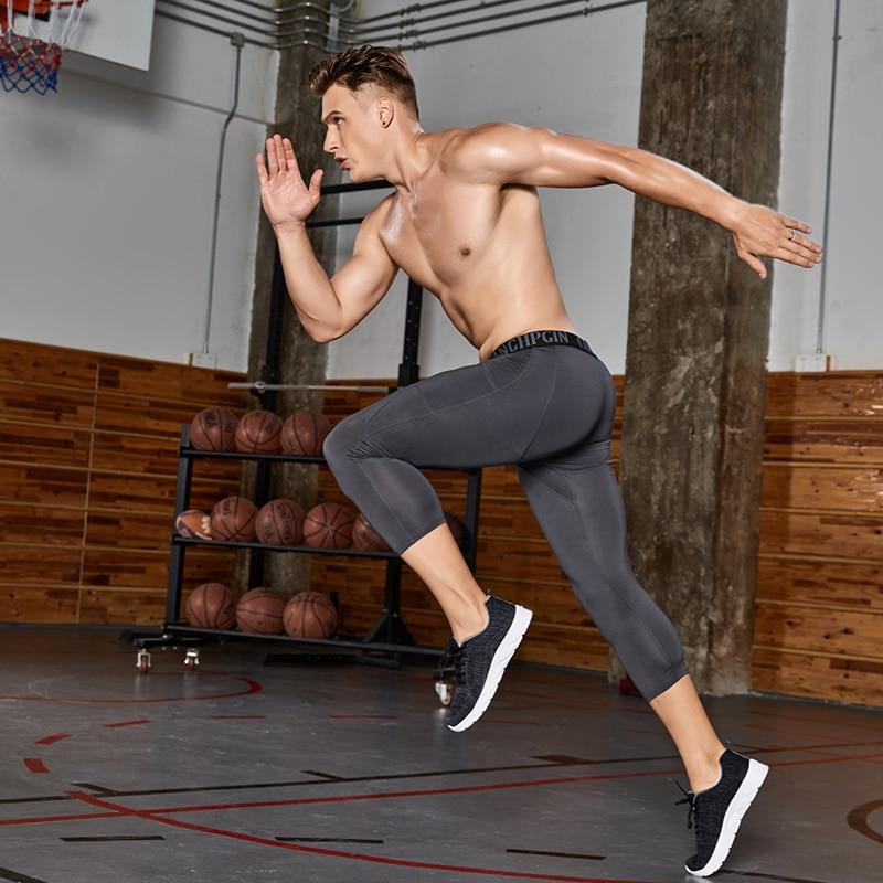 Men's Leg Compression Capri Legging