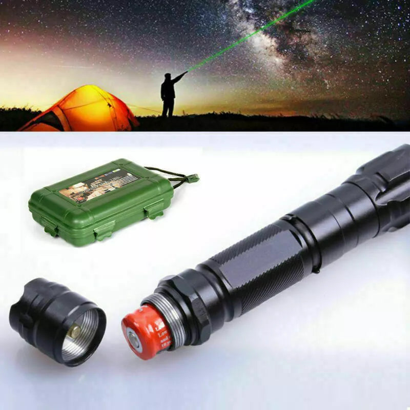 Laser Pointer Rechargeable Green Long Range Torch