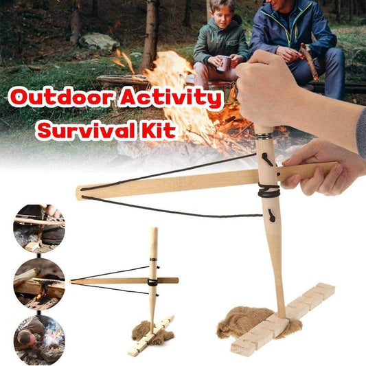 Survival Drilling Wood Fire Starter