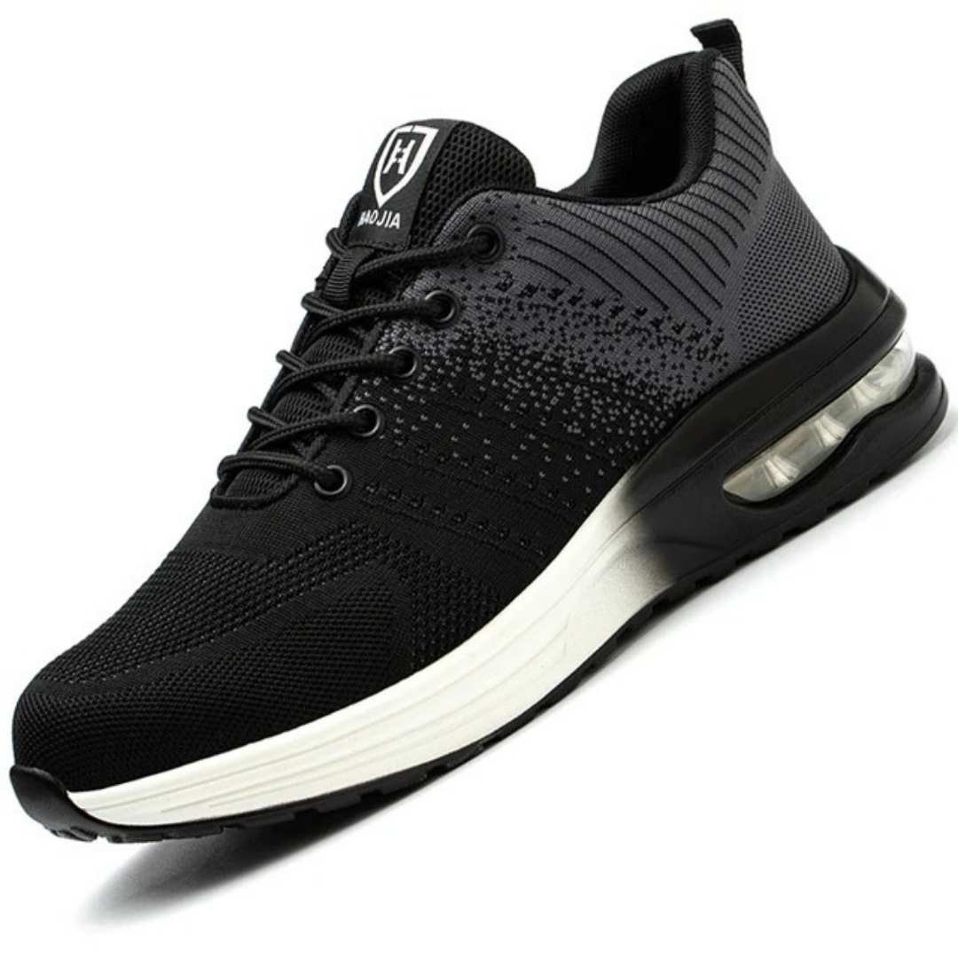 Avichic™ Breathable Steel Toe Cap Trainers – Lightweight Anti-Puncture Safety Shoes for Work, Construction & Industrial Use
