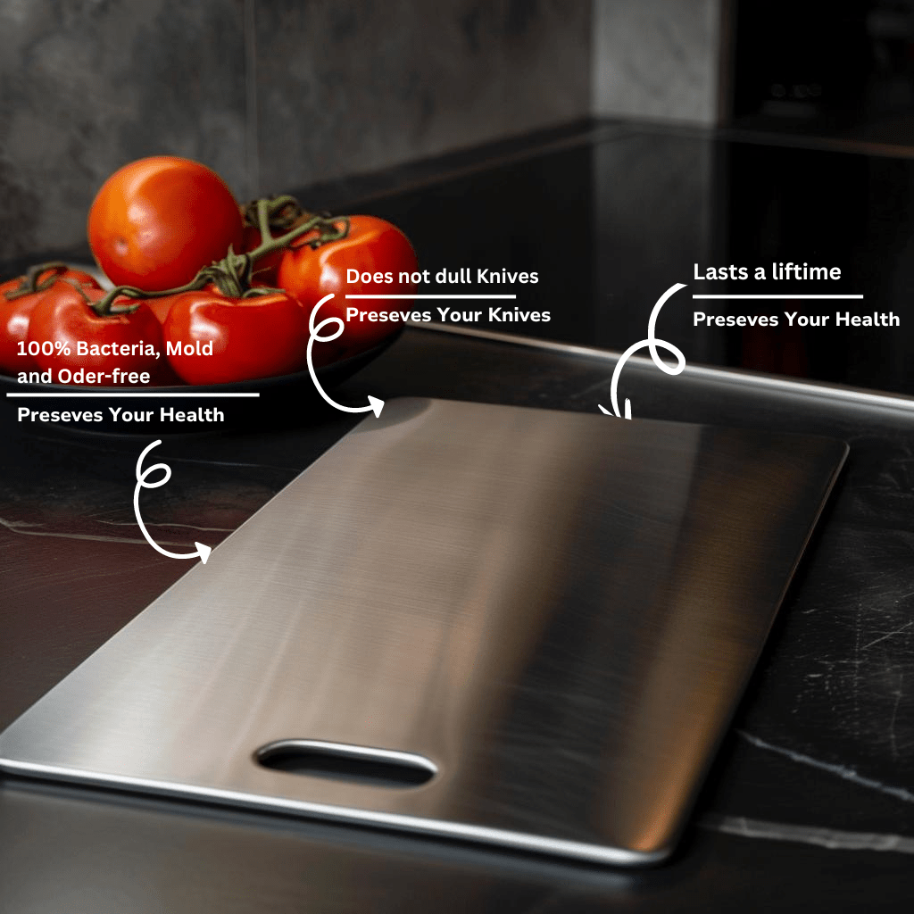 Sanislice Cutting Board – Antibacterial, Non-Porous & Knife-Friendly Design