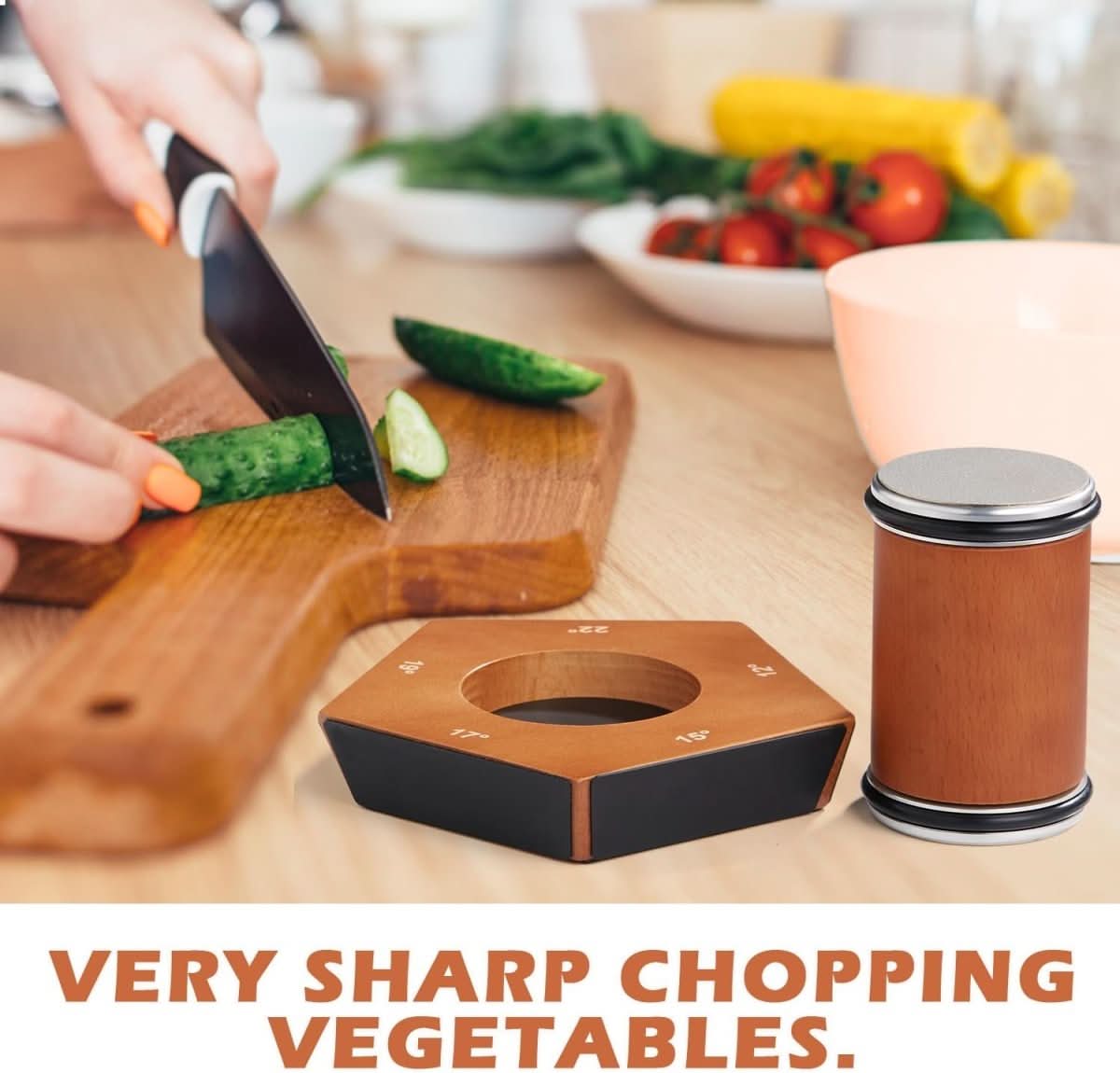 SharpRoll – Manual Diamond Roller Knife Sharpener