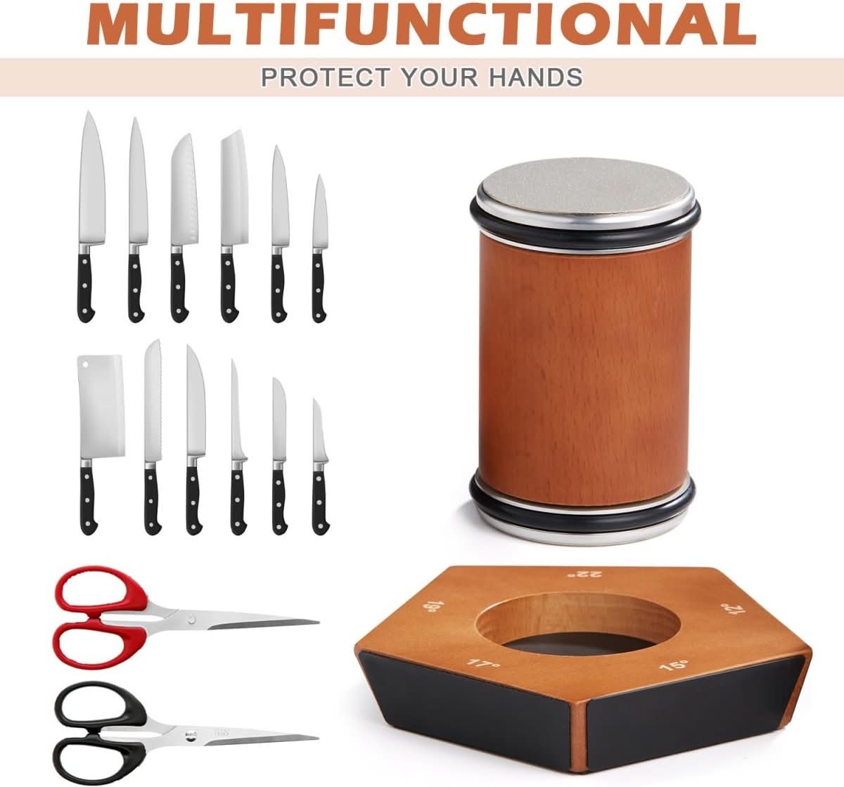 SharpRoll – Manual Diamond Roller Knife Sharpener
