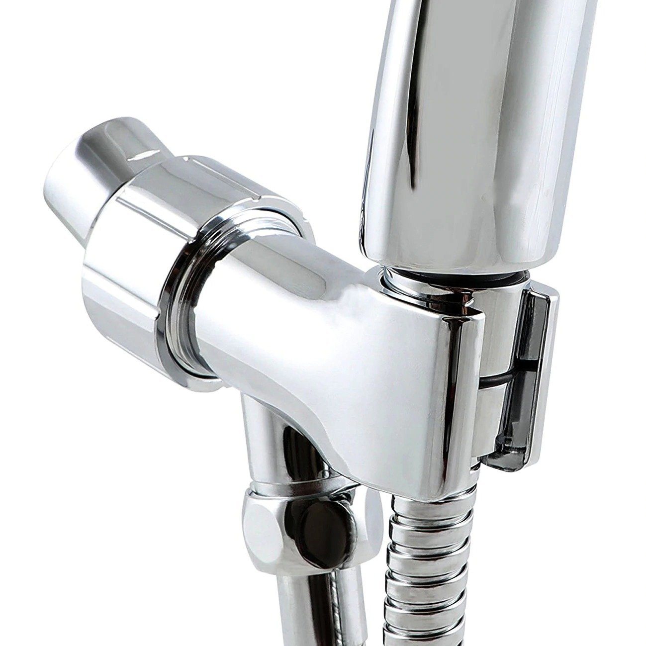 3-Way Shower Head Holder – Chrome Finish