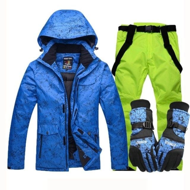 New Thicken Warm Ski Suit