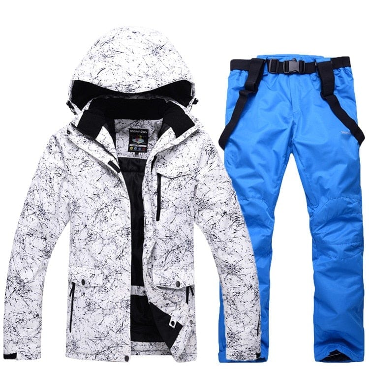 New Thicken Warm Ski Suit
