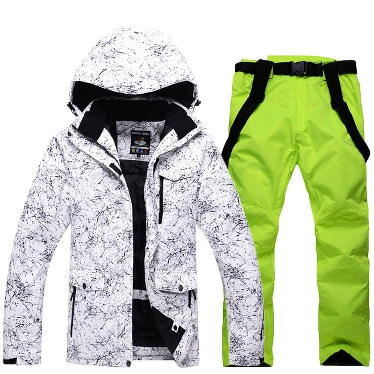 New Thicken Warm Ski Suit