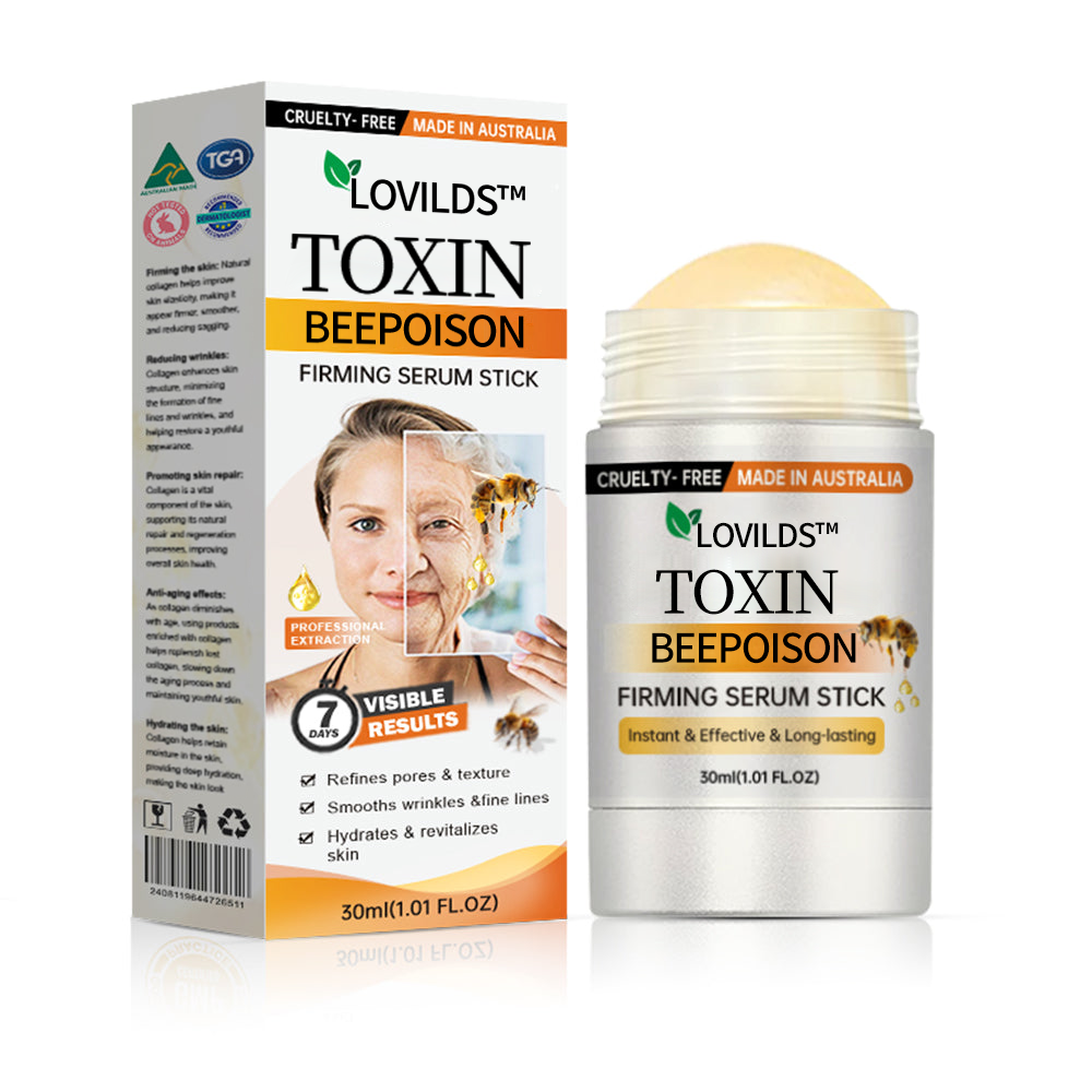 🐝🎁Made and Shipped from Australia✨LOVILDS™ Toxin Bee Poison Firming Serum Stick