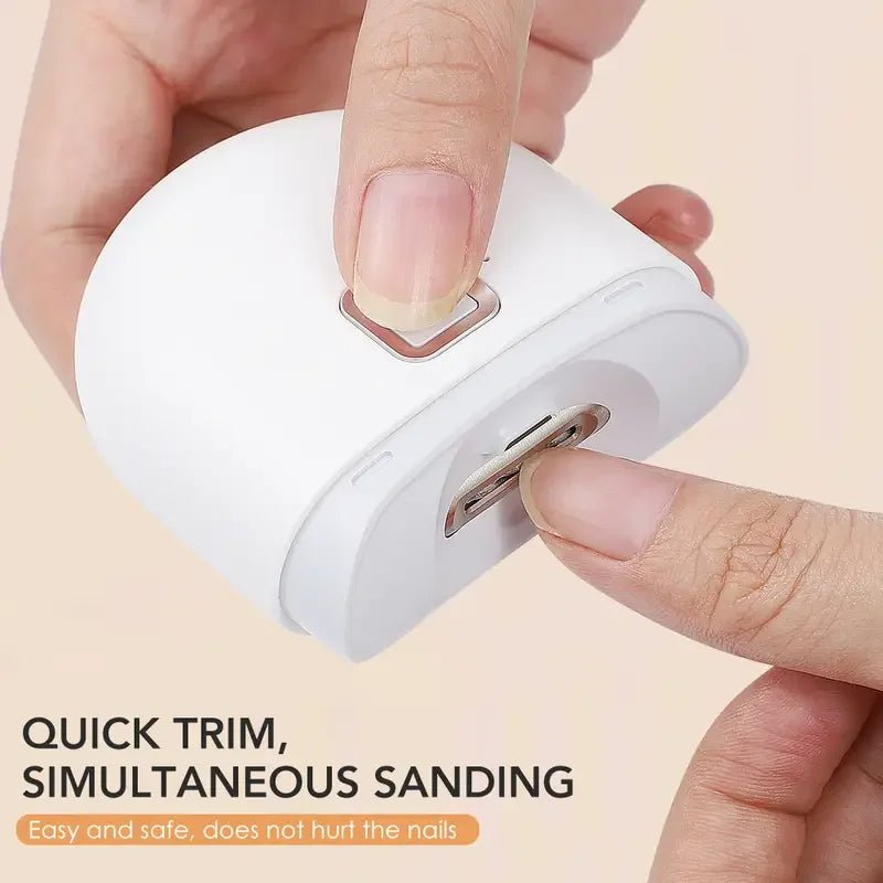 Smartnail – Electric Nail Clipper and Polisher for Precise Home Manicures