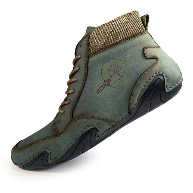 Light Leather Warm Plush Shoe