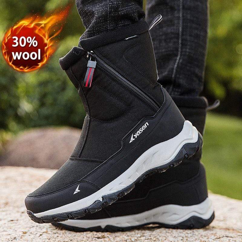 Plush Warm Snow Sneaker Boots