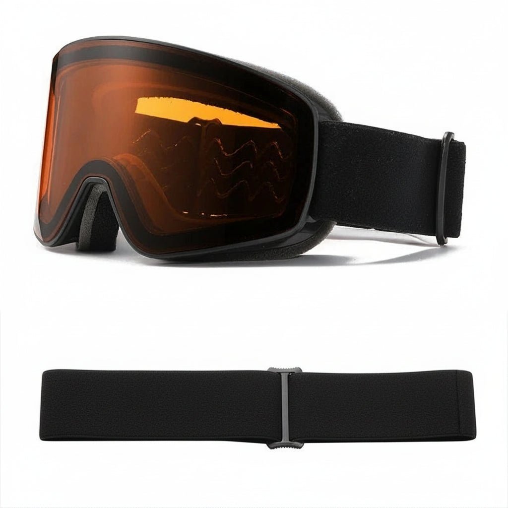 SNOWCLARITY – Premium Double-Layer Anti-Fog Snow Ski Goggles with UV Protection