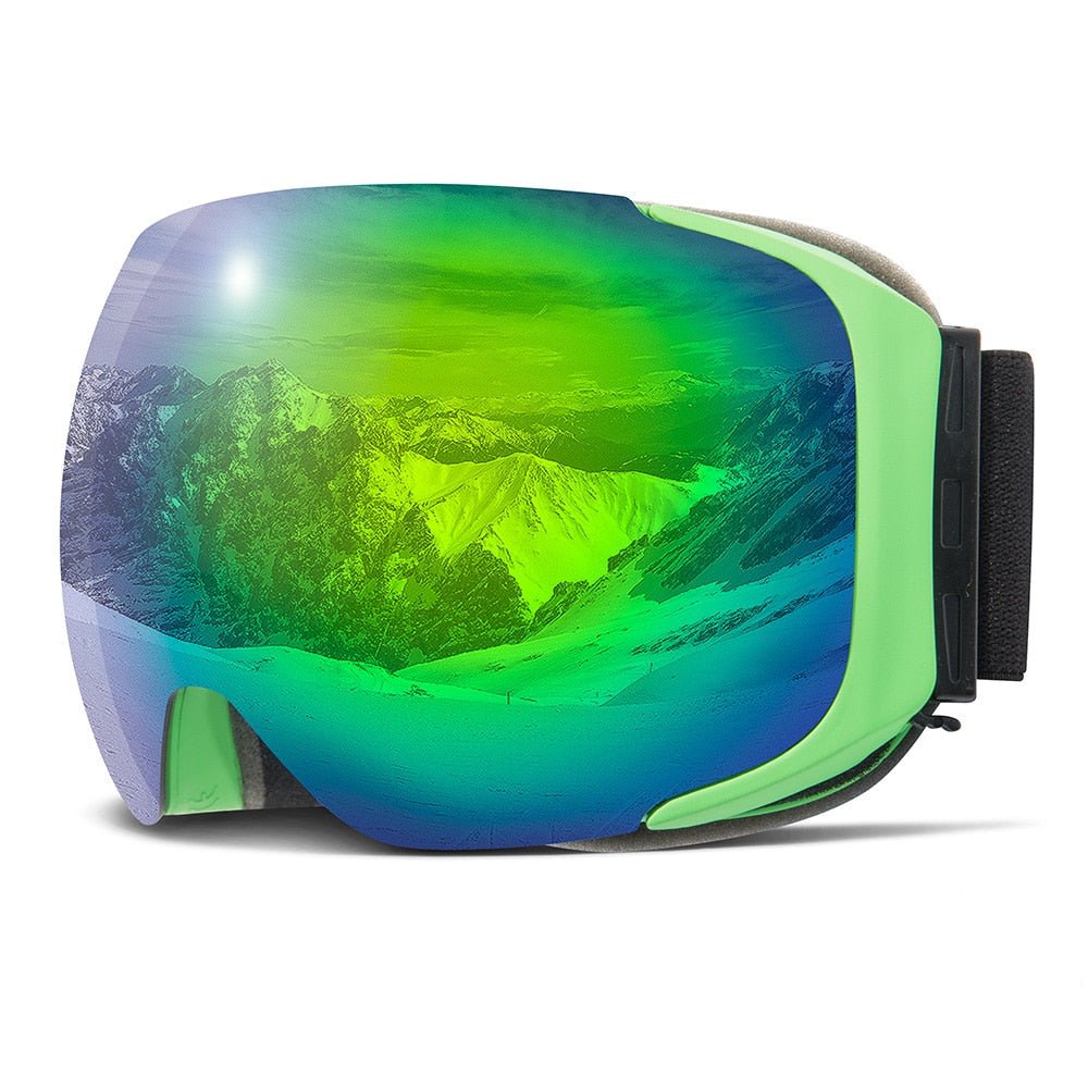 SNOWREFLECT – Premium Magnetic UV400 Anti-Fog Ski Goggles with Quick-Change Lenses