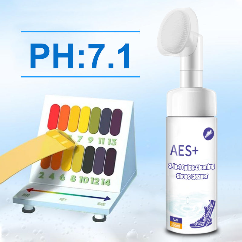 3-in-1 Quick-Cleaning Shoes Cleaner