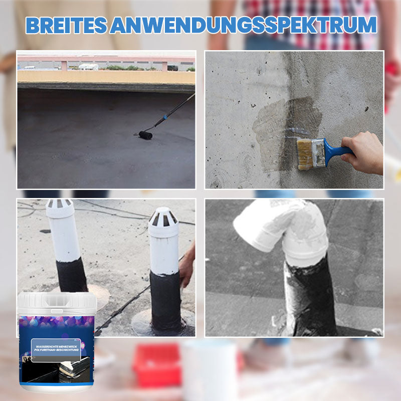 Waterproof multi-purpose polyurethane coating,Lasting Protection, Safeguard Every Inch of Your Space! 💧🏡