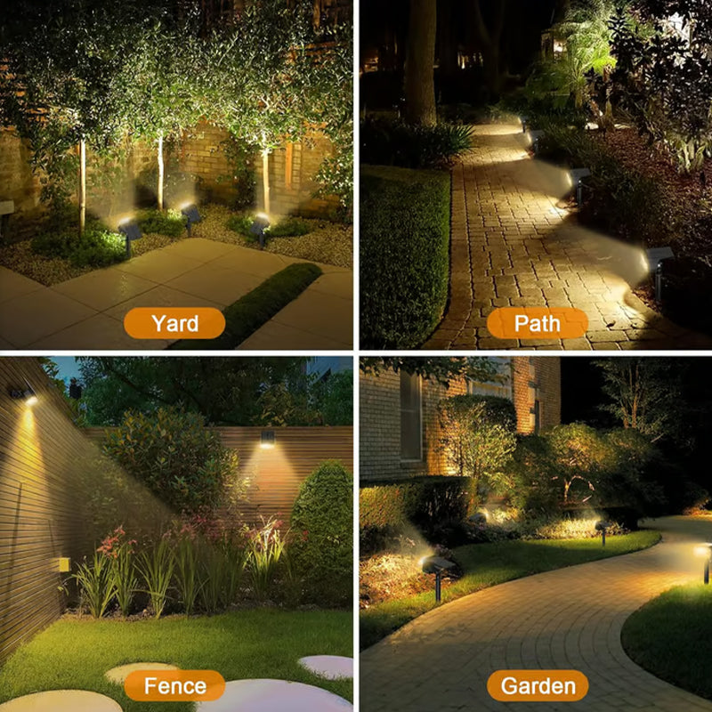 Outdoor Bright LED Solar Spotlights