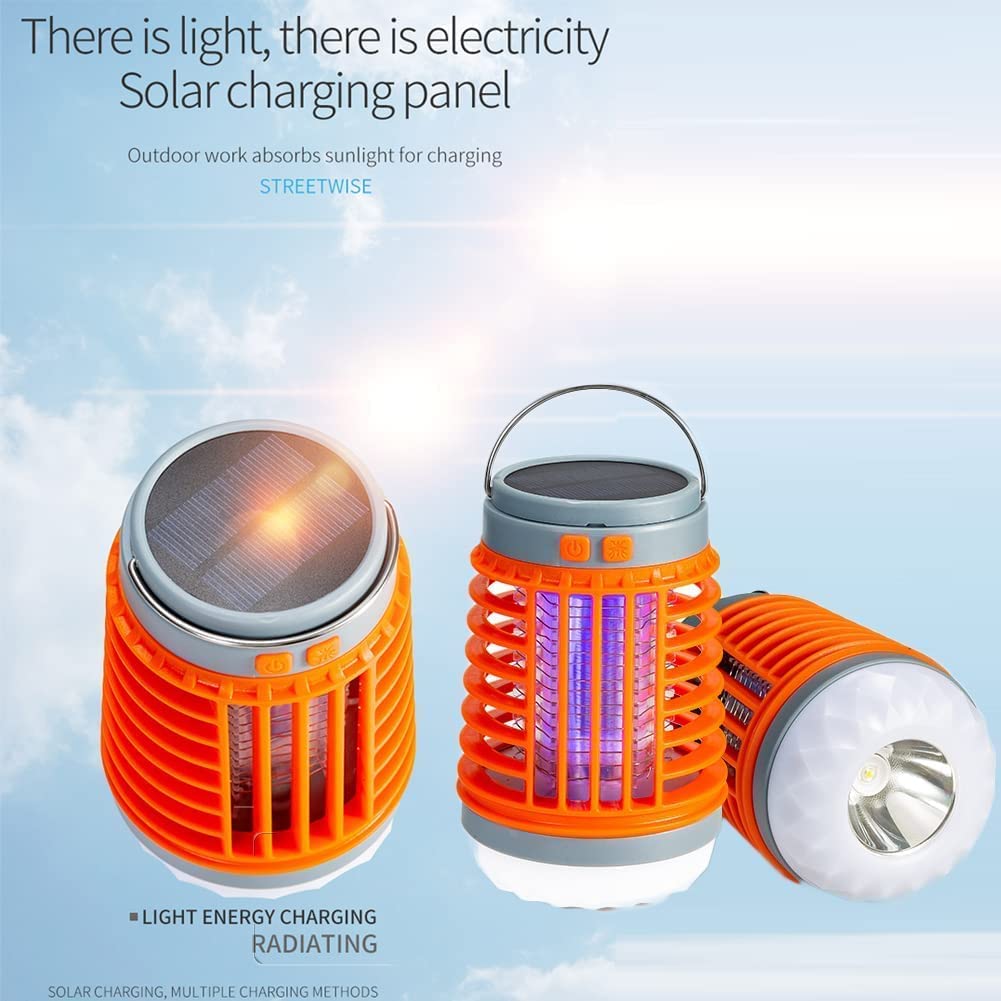 Multi-functional Solar Camping Mosquito Killer Lamp