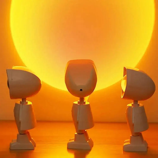 STELLABOT – Astronaut Robot Rainbow Light with Rechargeable Ambient Glow