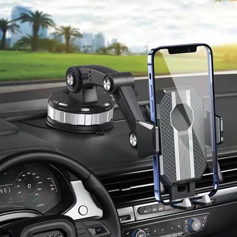 Super Adsorption – 360° Suction Phone Holder for Car, Desk & Kitchen