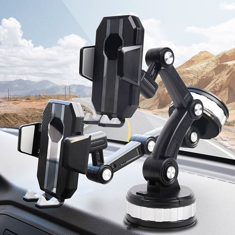 Super Adsorption – 360° Suction Phone Holder for Car, Desk & Kitchen