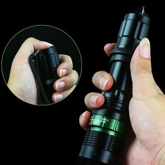 Adjustable 3000 Lumen  XM-L Q5 LED Zoomable Flashlight