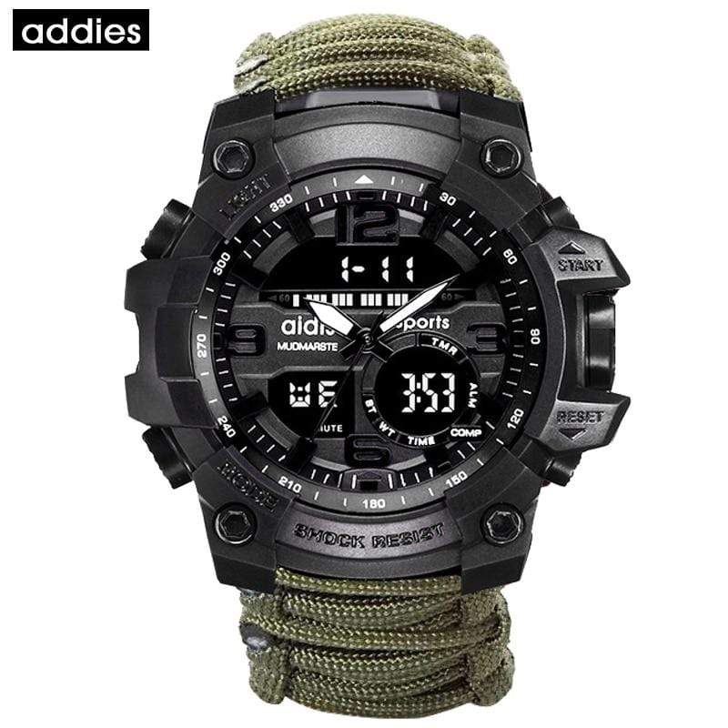 Men Digital Multi Use Survival Digital Sports Watches
