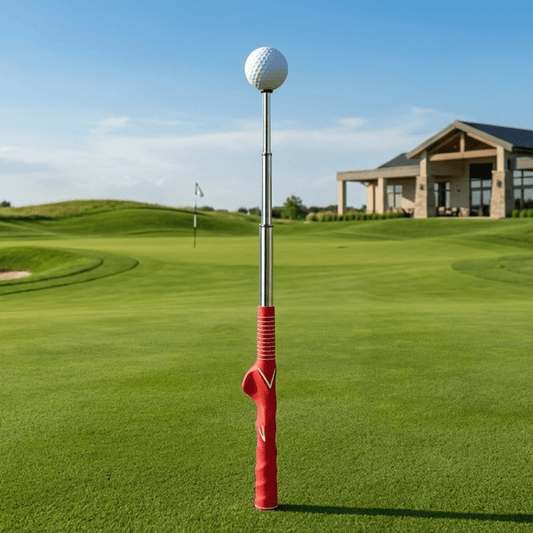 TEMPOCLICK – Retractable Golf Swing Trainer with Click Feedback