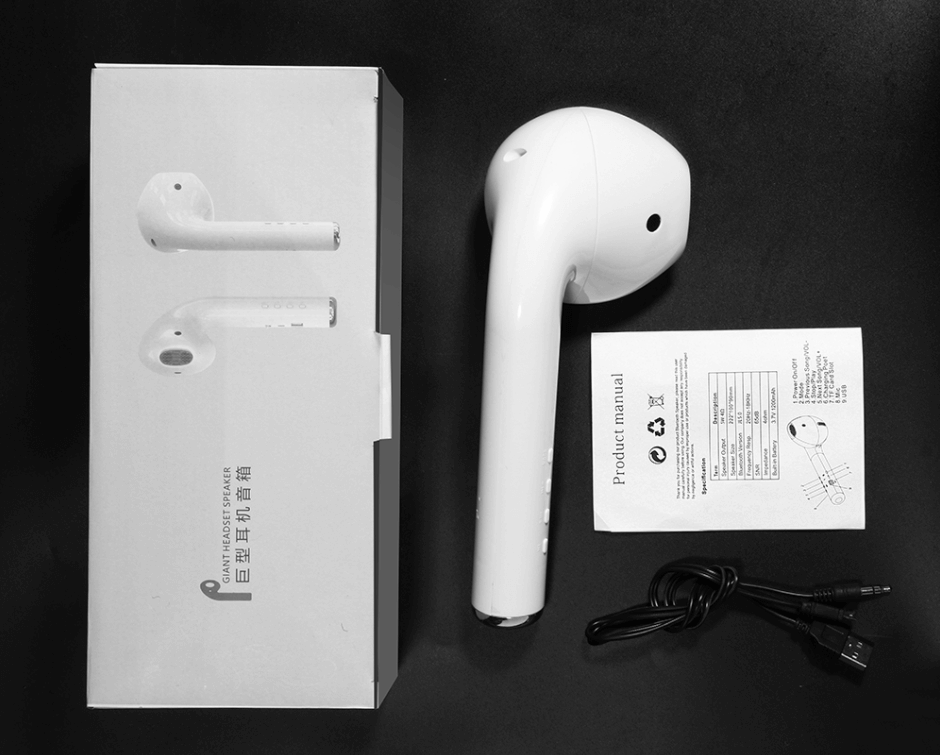 Giant Earphone Bluetooth Speaker