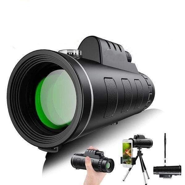 Starscope Monocular - High Power 4k Monocular with Mobile Holder & Tripod - Military Grade Waterproof Monocular
