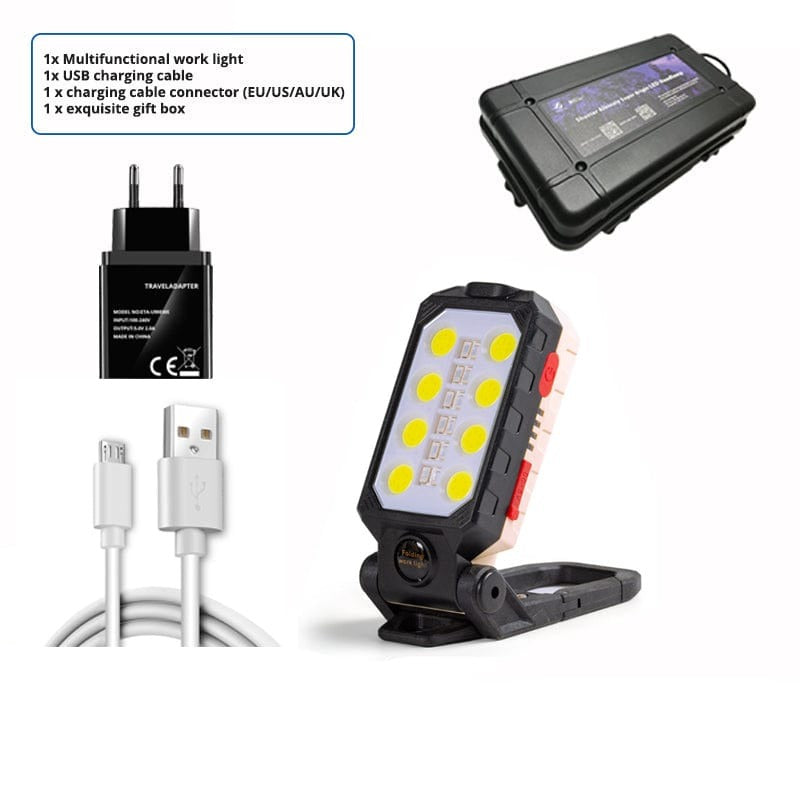 Lantern Magnet Design COB LED Light