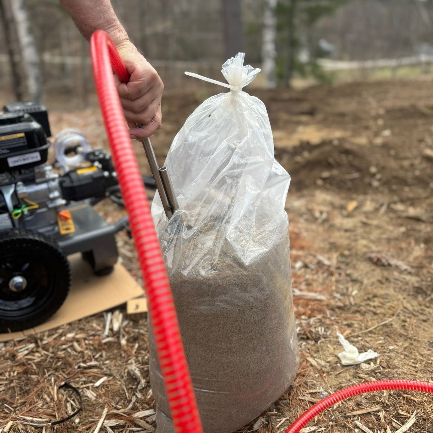 UPGRADE Sand Blaster - The Only Mobile, Airless, Dustless Sandblaster