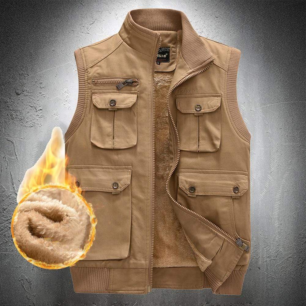 Fur Lined Autumn Hiking Jacket