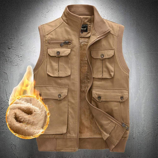 Fur Lined Autumn Hiking Jacket