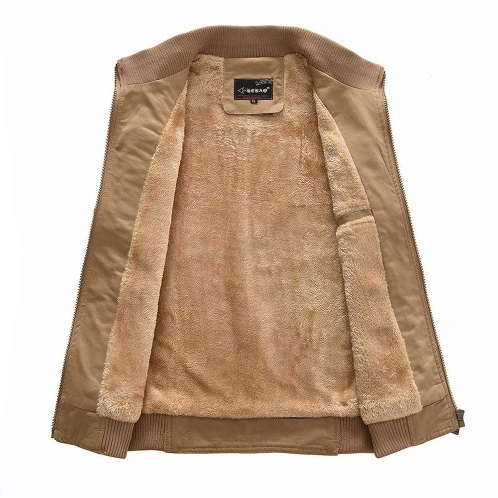 Fur Lined Autumn Hiking Jacket