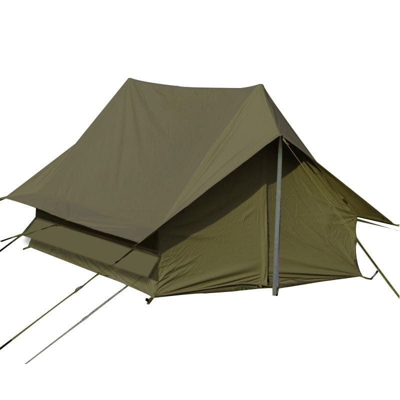 Vintage Green Cabin Ridge Tent