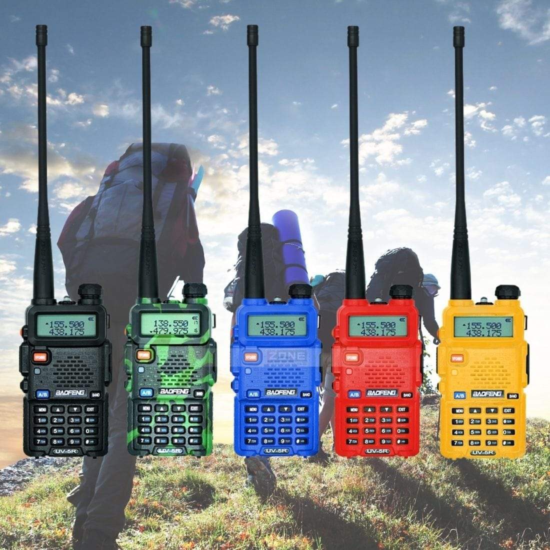 UV 5R Walkie Talkie (2pcs)