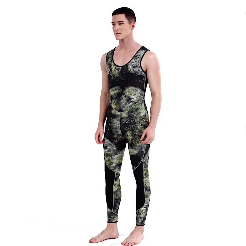 Camouflage Neoprene Submersible Diving Suit
