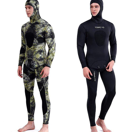 Camouflage Neoprene Submersible Diving Suit