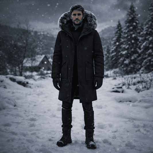 WINTERFORCE – Windproof Insulated Winter Parka for Men