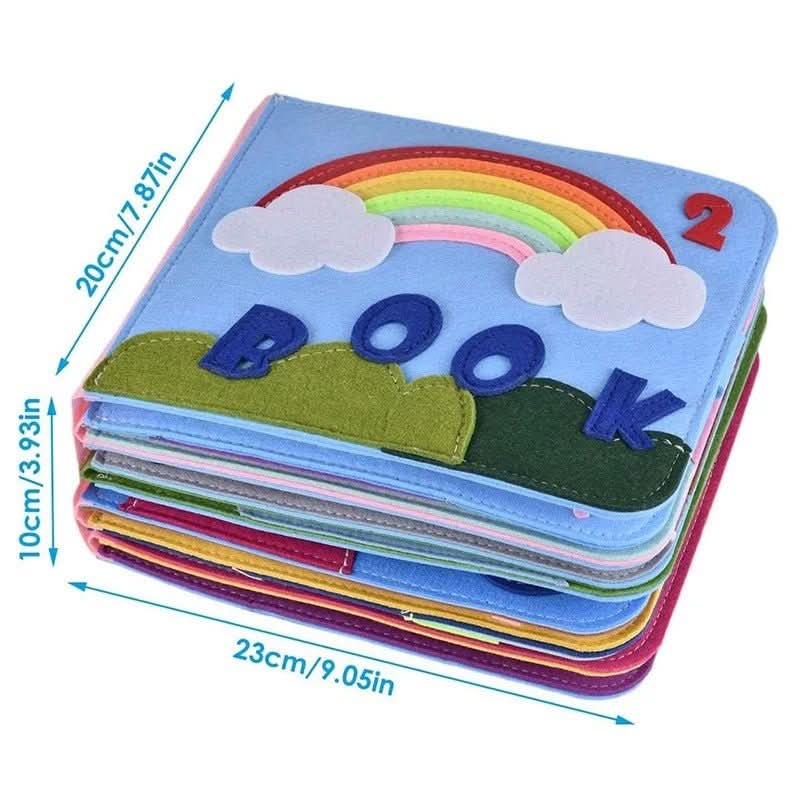 IMAGINA – Montessori Learning Book with 16 Interactive Stories