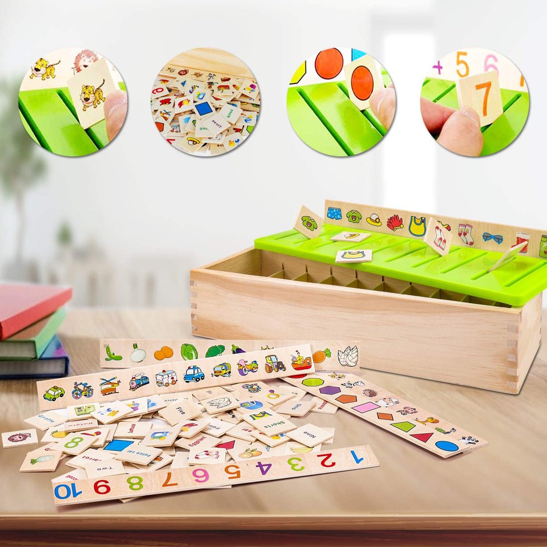 Wooden Educational Sorting Box