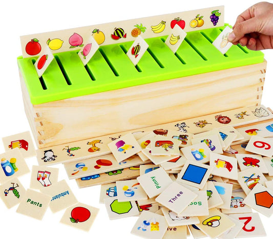 Wooden Educational Sorting Box